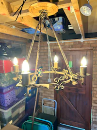 LED upgrade of an older light fitting